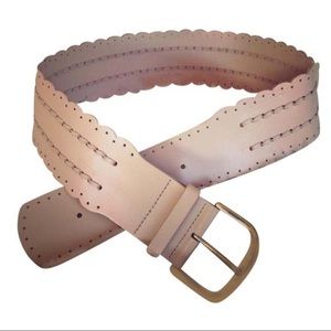 CAbi Lattice Belt in Buff